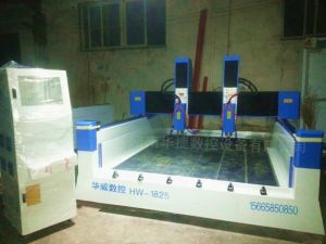 泰安宁阳县HW1825双头重型石材雕刻机