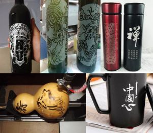 泰安宁阳县酒瓶葫芦工艺品激光雕刻机